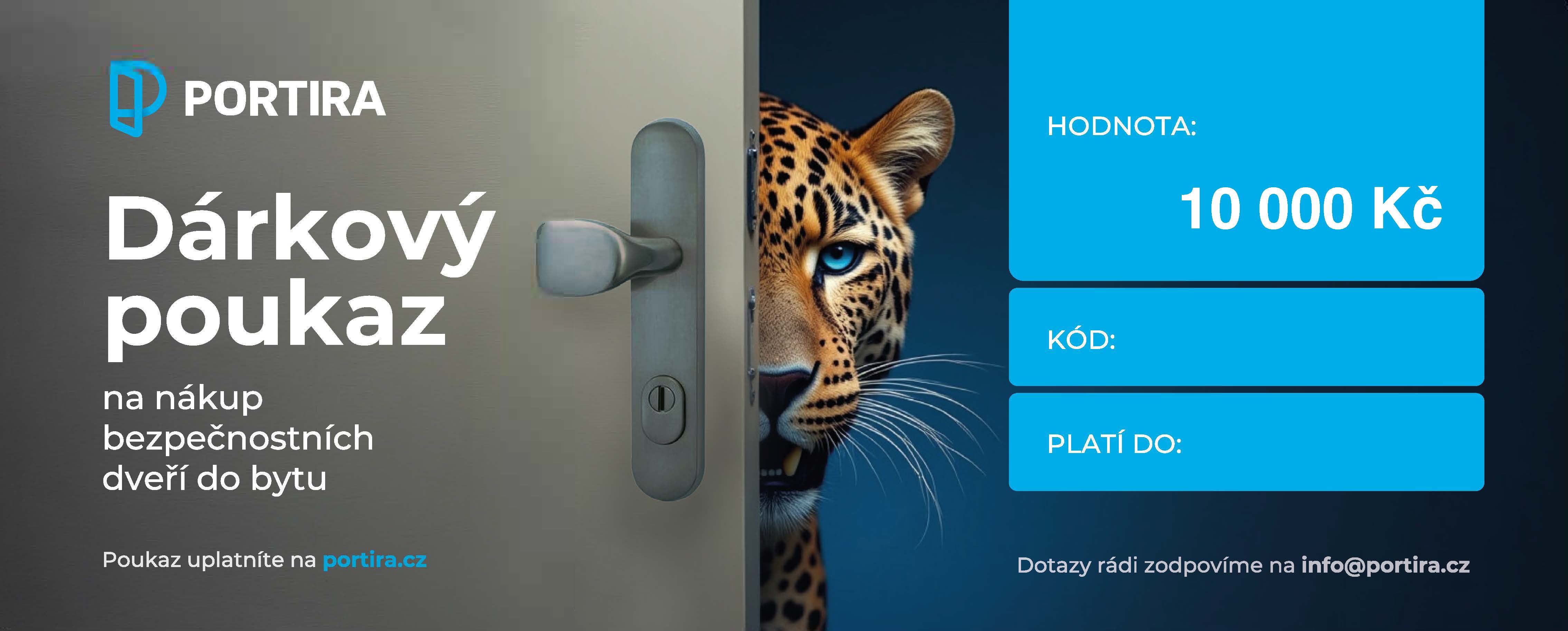 Dárkový poukaz na 10 000 Kč