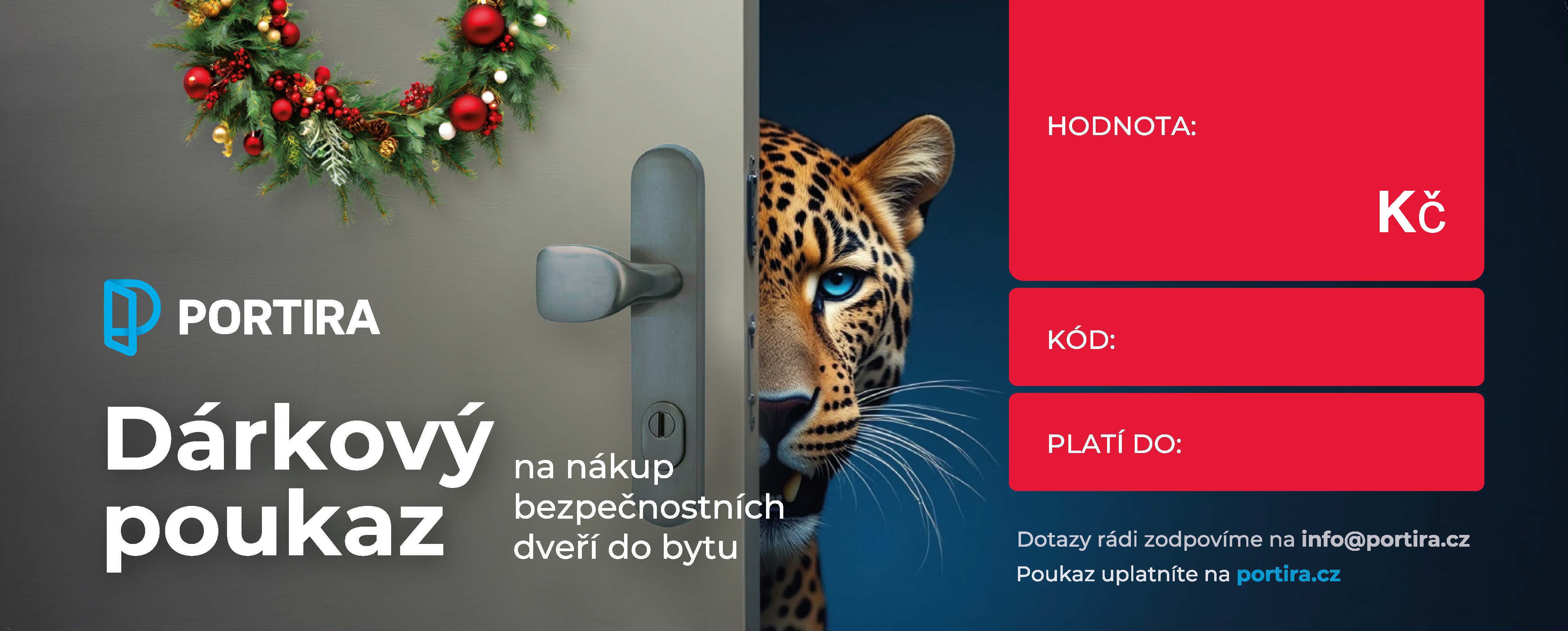 Vánoční dárkový poukaz na libovolnou částku